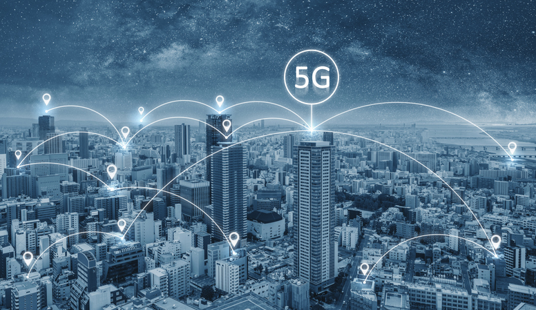 5g networking sign