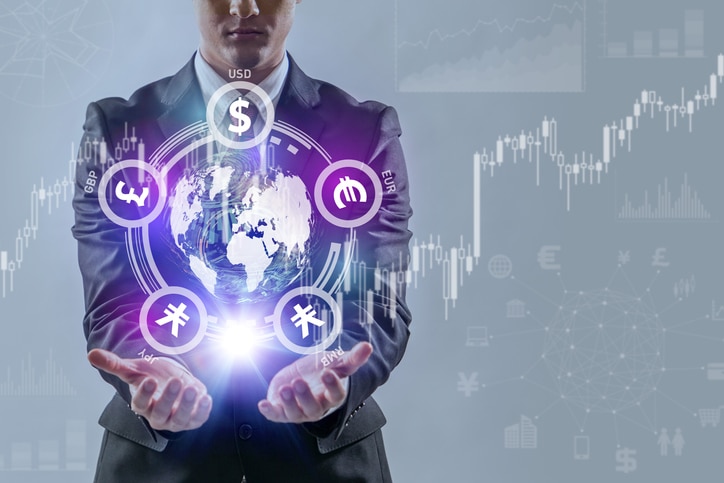 financial technology concept