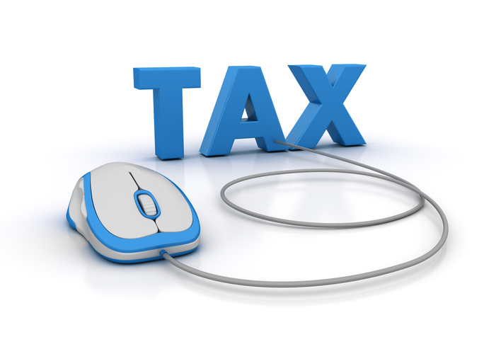 TAX Word with Computer Mouse