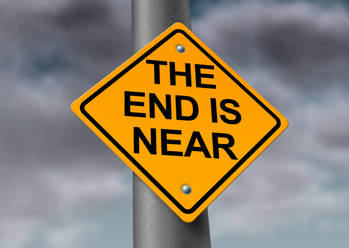 The End Is Near Sign