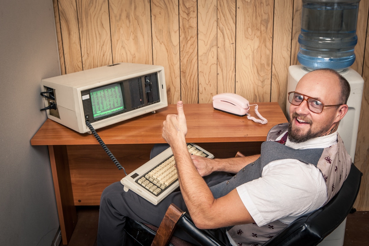 computer from the 80s